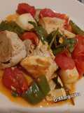 Zuppetta di pesce con peperoni friggitelli