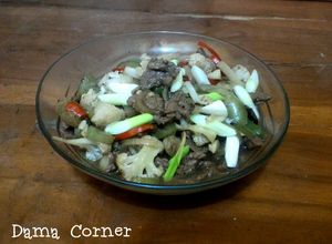 Foto resep (Homemade) Beef Black Paper / Sapi Lada Hitam #Simple #Fresh