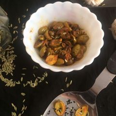 A picture of Karonde ki Sabzi.