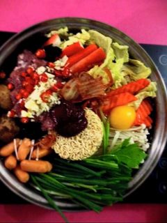 รูปของ หม้อไฟเกาหลี อยู่ไหนก็ทำได้^^
