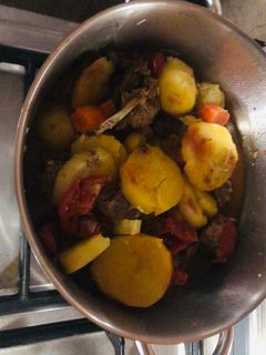 عکسی از دستور تاس كباب طعم عالی