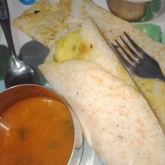 Masala dosa A picture of Masala dosa.