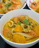 Bún cà ri hải sản 🦐🦑