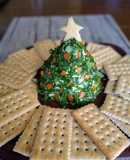 Pino navideño de queso crema 🎄