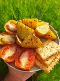 Potato wedges | sarapan diet | sarapan simple