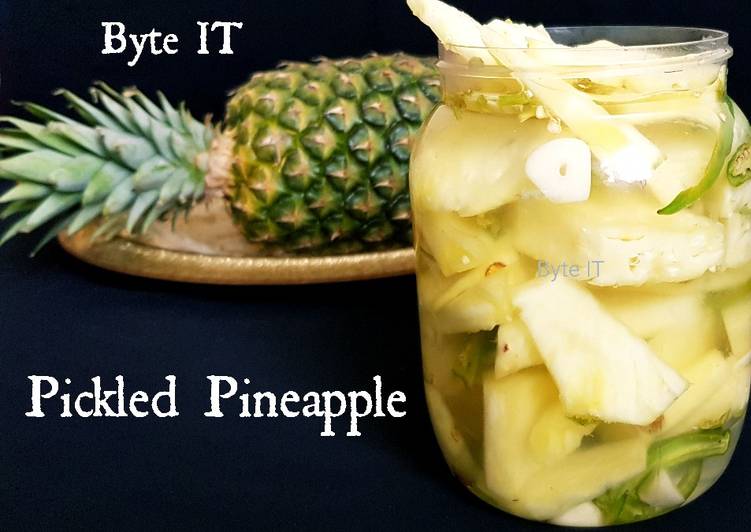 Recipe of Homemade Pickled pineapple