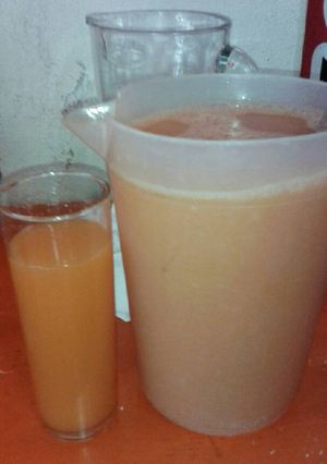 Una foto de Agua de zanahoria