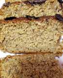 Queque de plátano y avena
