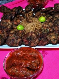 صورة لوصفة الكبيبة وكفتة الجمبري اليورسعيدى 🦐