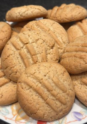 Foto di Biscottini vegani al limone con pochissimo zucchero