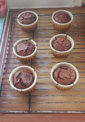 Une photo de Petits moelleux au chocolat