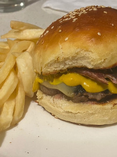 Una foto de Hamburguesa casera