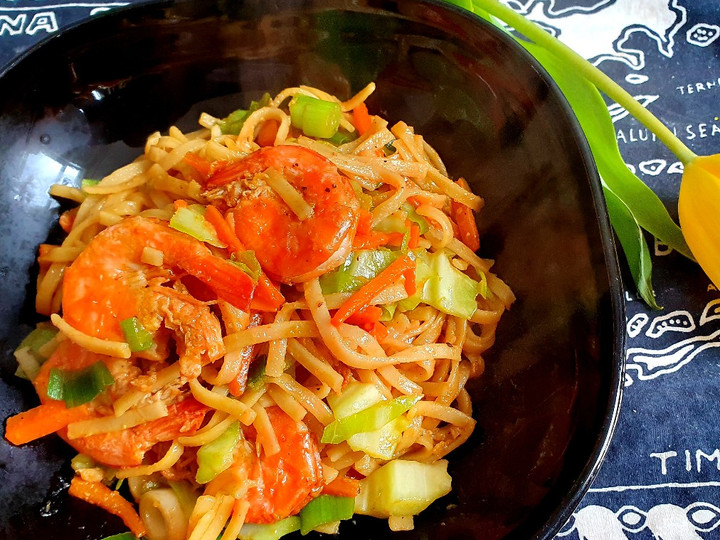 Resep Mie Goreng Udang Simpel, Bisa Manjain Lidah