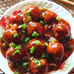 Raw Banana Manchurian A picture of Raw Banana Manchurian.