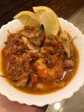 Cazuela de mariscos