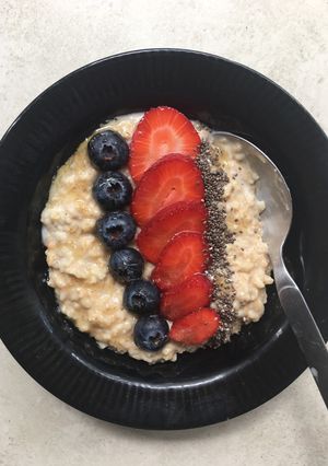 A picture of Superfood oats.