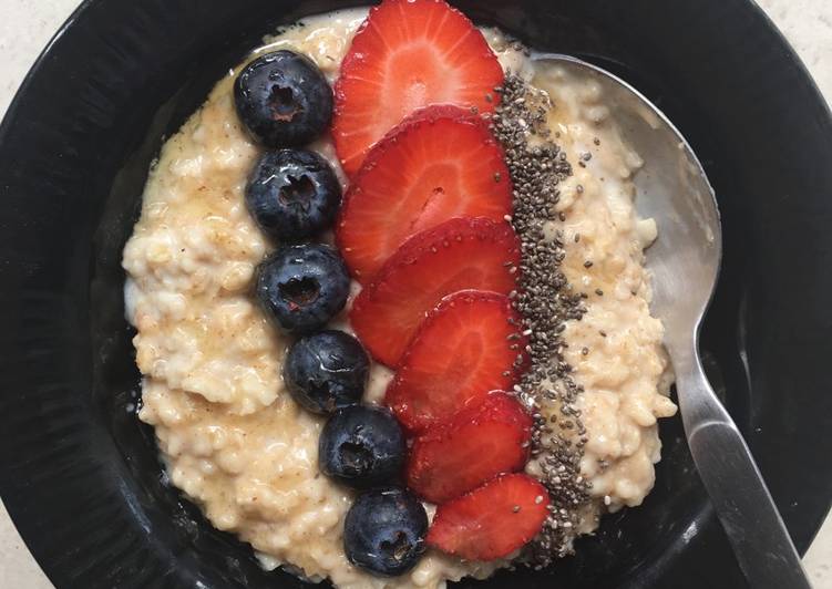 Steps to Make Quick Superfood oats