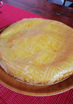 Una foto de Pastel vasco