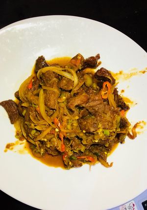 Foto resep Spicy Beef Teriyaki (uenakk)