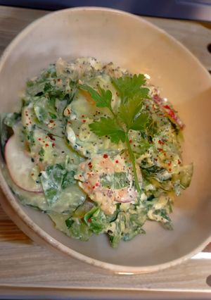 Foto principal de TikTok Trending: Ensalada de Salmón, Aguacate & Pepino 🥗✨// Salmon, Avocado & Cucumber Salad