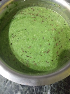 A picture of Spinach Raita.