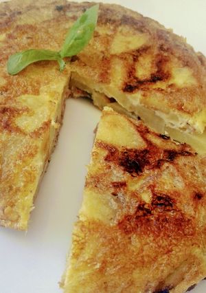 Una foto de Tortilla de papas a la española