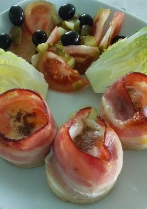 Foto principal de Forma diferente de comer unos huevos con bacon