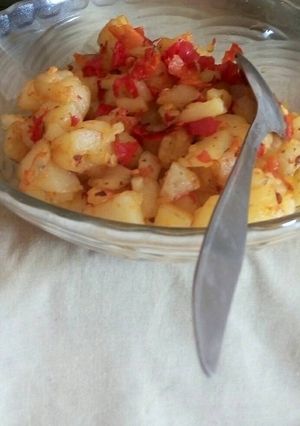 Foto resep Kentang Di Pedasin