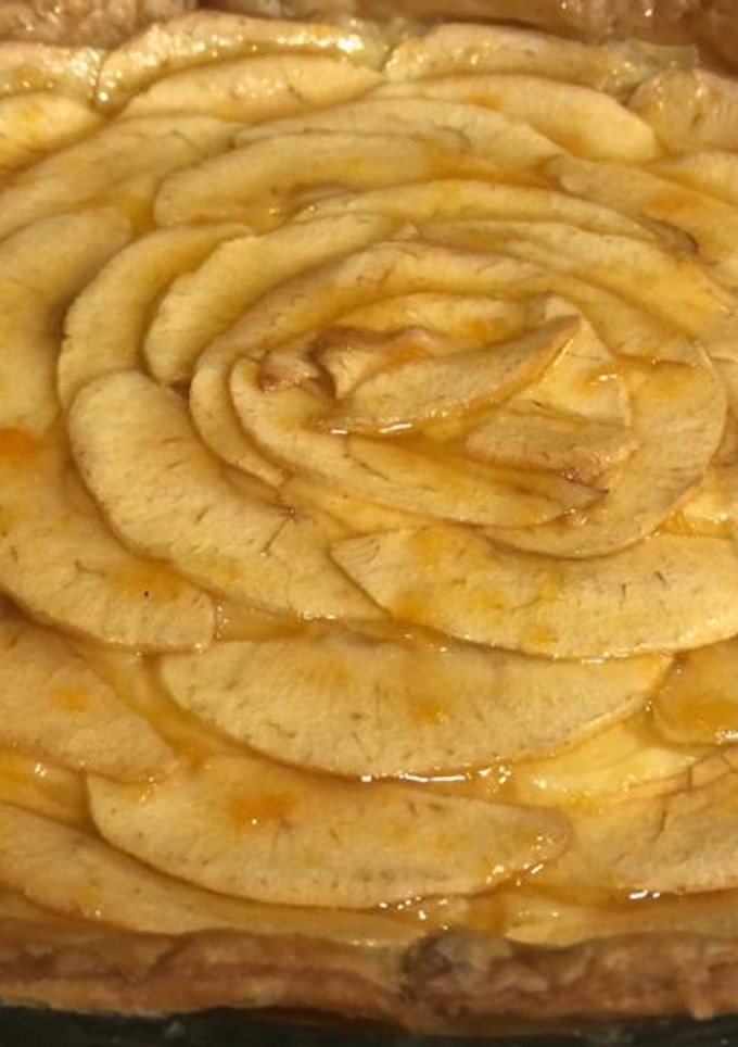 Una foto de Tarta de manzana 🍎