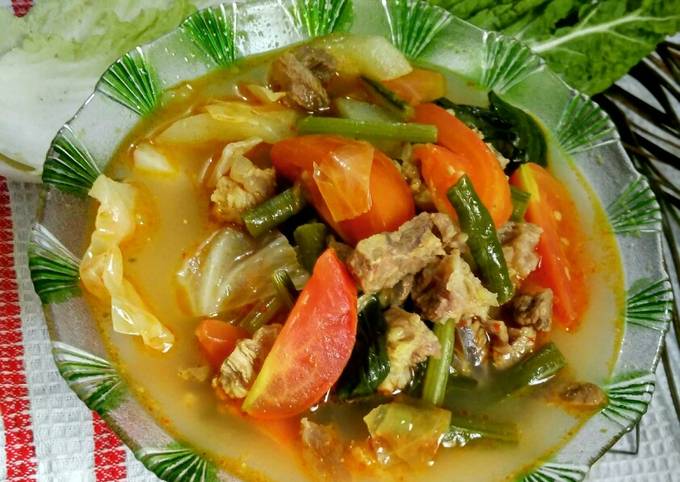 Sayur asem daging