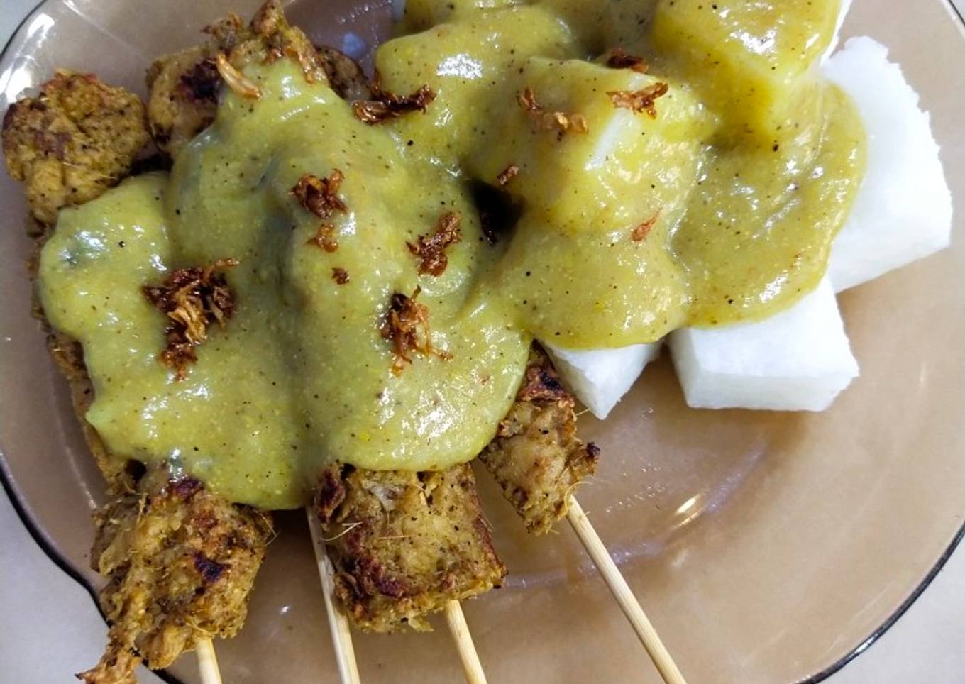 Sate Padang Vegan
