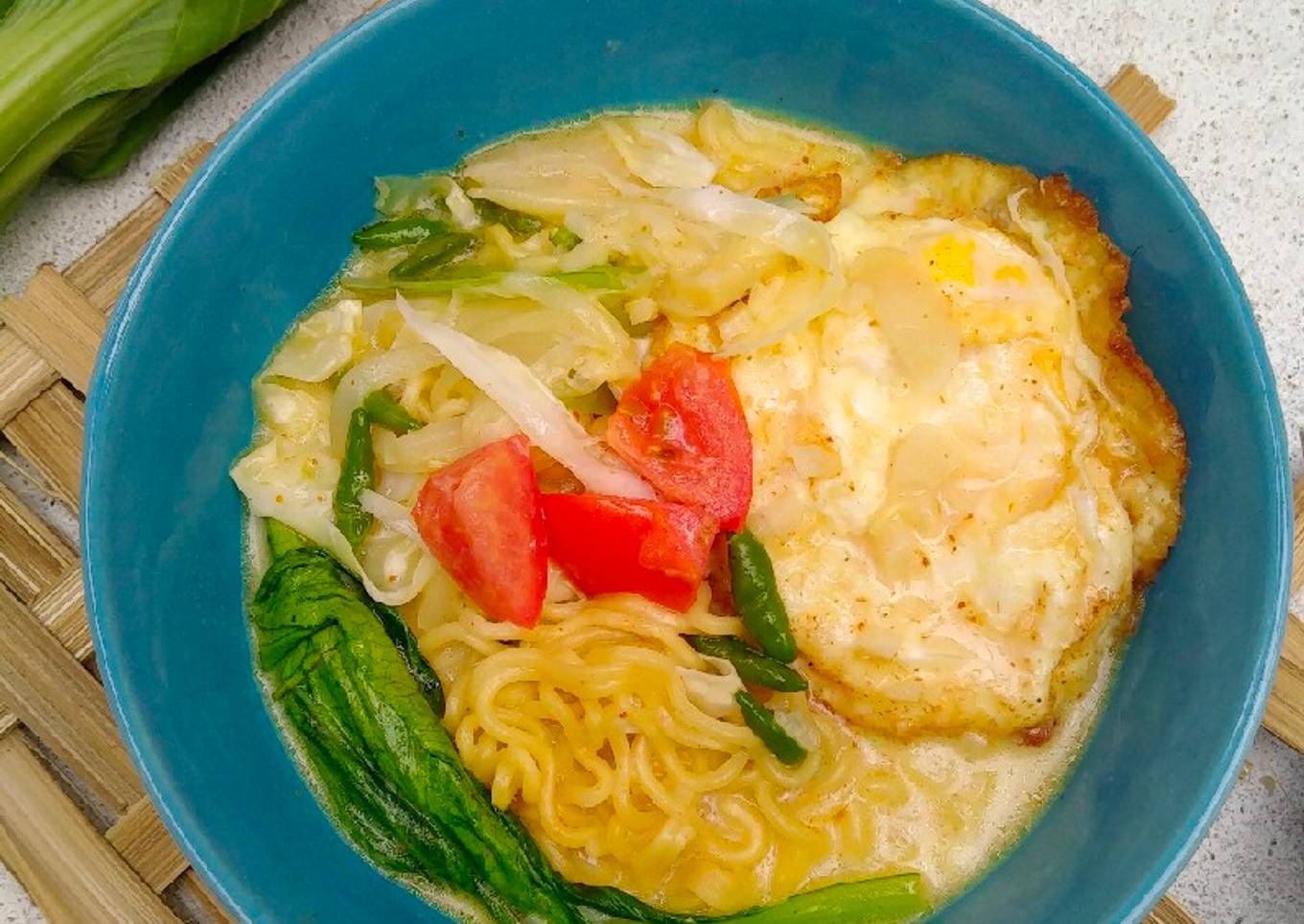 Mie Kuah Susu Keju