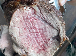 Una foto de Carne asada en freidora de aire