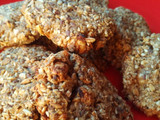Galletas de avena, tutucas y manzana