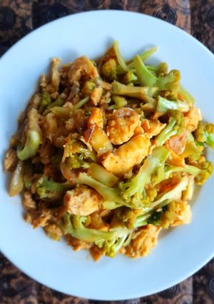 Foto resep Tumis Telur Brokoli