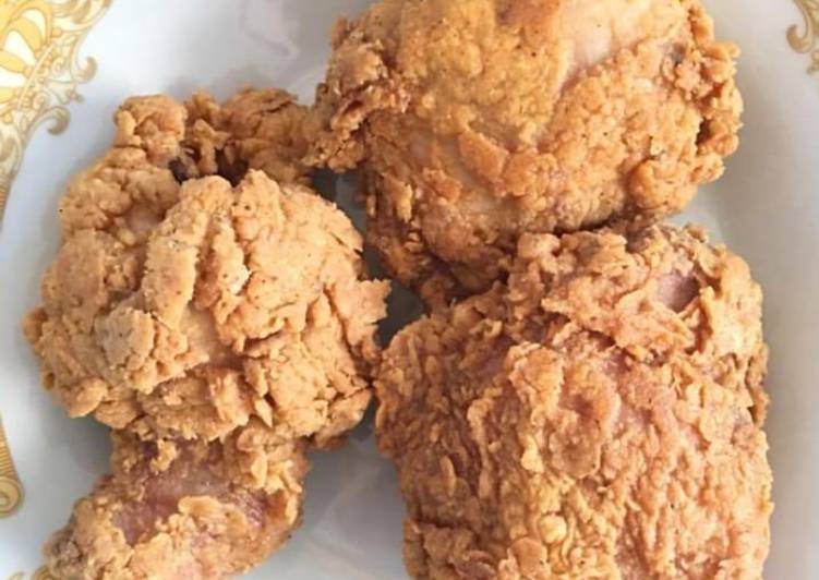 Langkah Mudah untuk Membuat KFC (Kentucky Fake Chicken) ✌️😁, Bisa Manjain Lidah