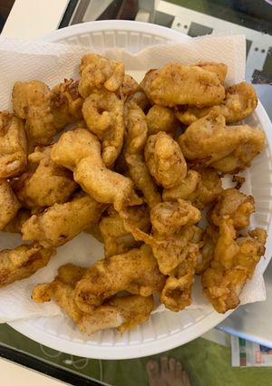 A picture of Fish pakoda.