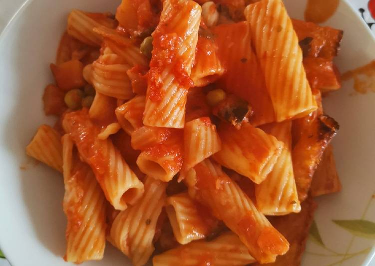 Pasta al forno di verdure