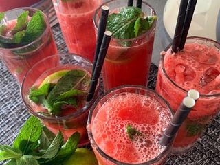Watermelon Elderflower Lemonade