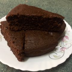 A picture of Ragi Brownie |Eggless Ragi Chocolate Cake|.