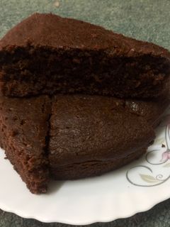 A picture of Ragi Brownie |Eggless Ragi Chocolate Cake|.