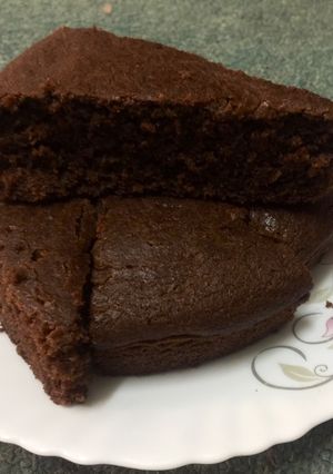 A picture of Ragi Brownie |Eggless Ragi Chocolate Cake|.