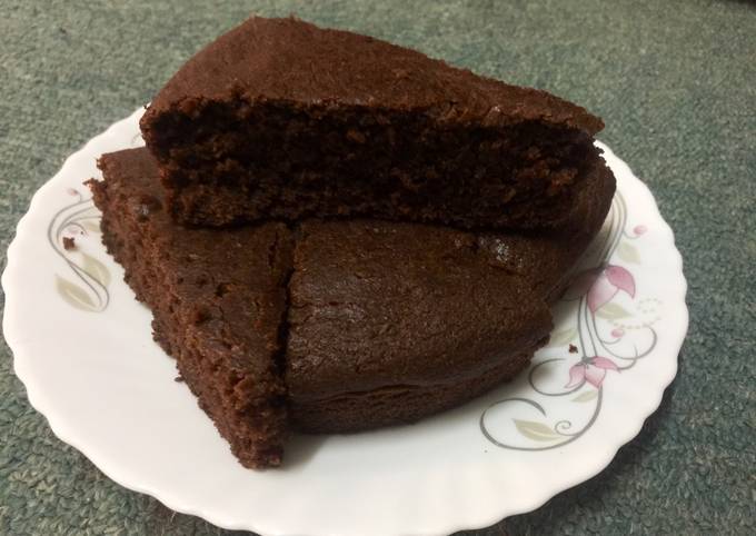 Ragi Brownie |Eggless Ragi Chocolate Cake|