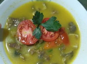 Foto resep Sobat (soto babat) santan