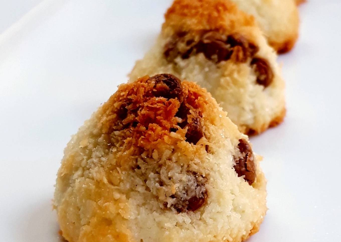 ☆Rochers Noix de Coco et Pépites de Chocolat☆