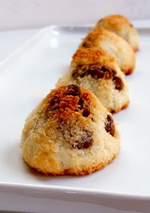 Une photo de ☆Rochers Noix de Coco et Pépites de Chocolat☆