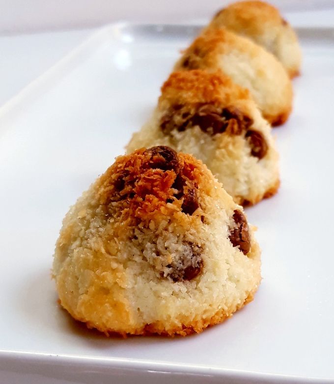 Une photo de ☆Rochers Noix de Coco et Pépites de Chocolat☆