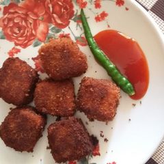 A picture of Paneer popcorn.
