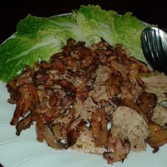A picture of ~ Tuna with Mushrooms ~.
