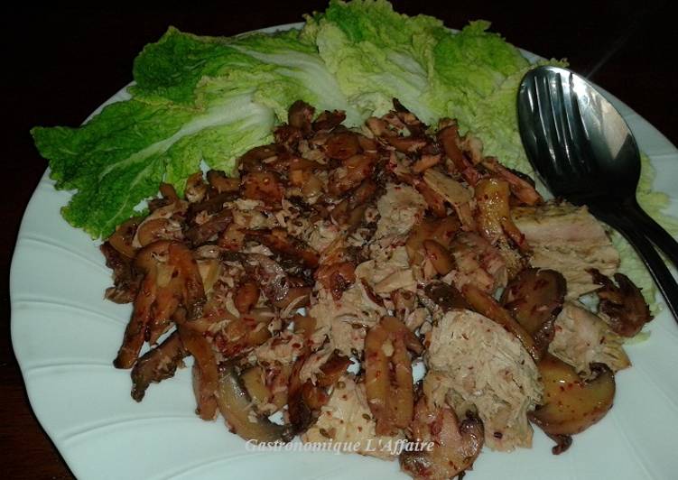 ~ Tuna with Mushrooms ~